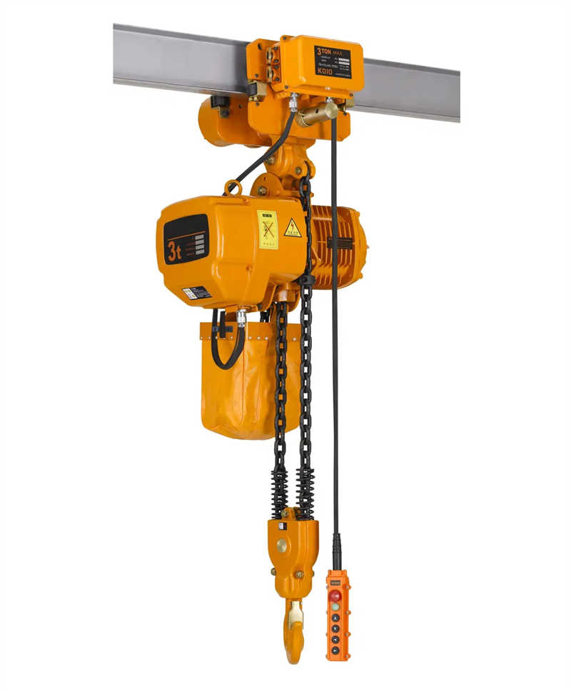 380/440V 1ton, 2ton 3ton 5ton Electric Chain Hoist with Trolley