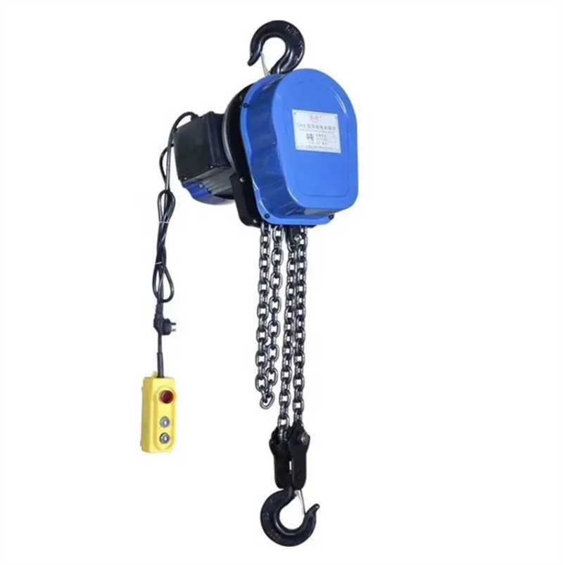 Compact Electric Chain Hoist for Overhead Crane Systems