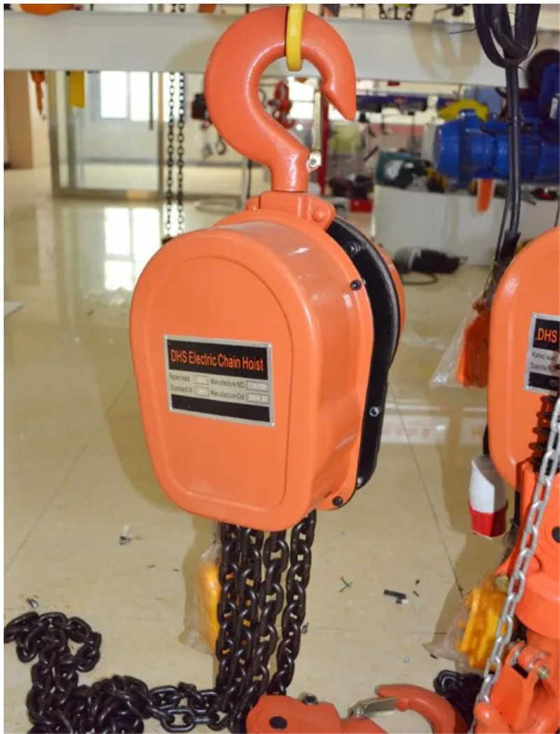 Heavy-Duty Portable Electric Chain Hoist with Adjustable Capacity