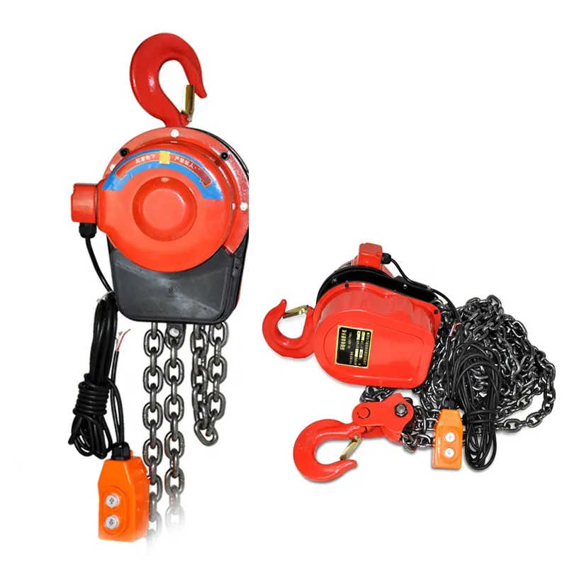 Heavy-Duty Electric Chain Block Hoist with G80 and G100 Chains