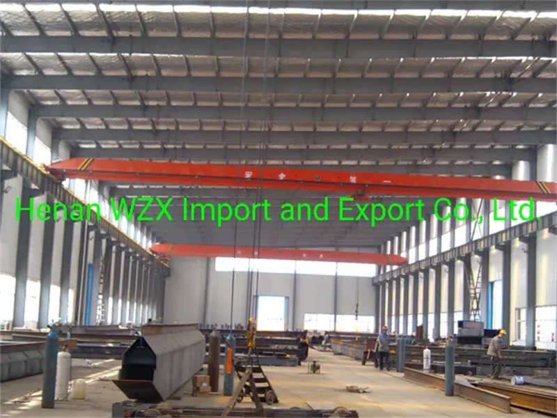 Load Capacity 10t Span 11.5m Lifting Height 9m Single Girder Overhead Crane