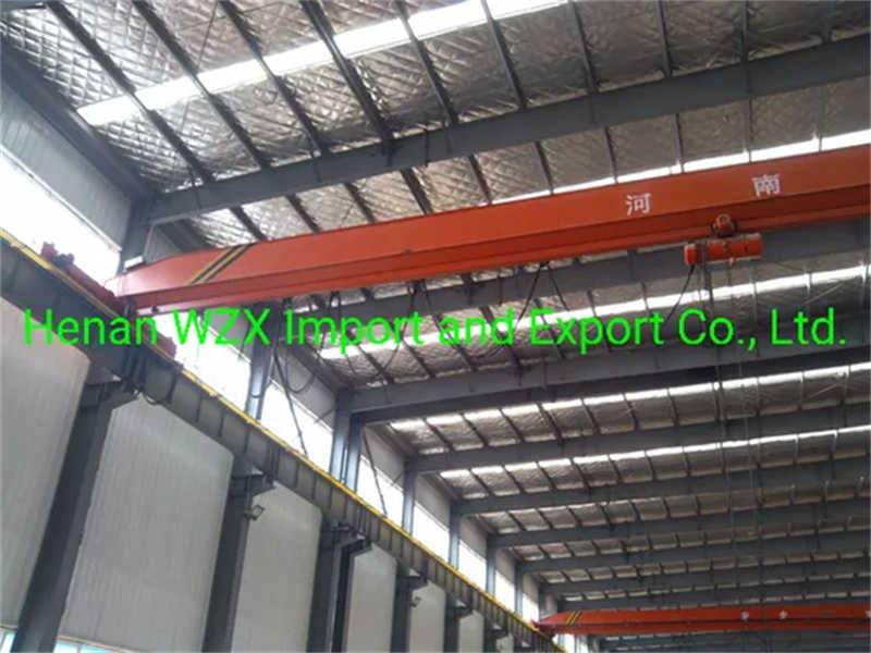 Load Capacity 10t Span 12m Lifting Height 9m Single Girder Overhead Crane