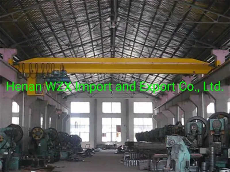 Load Capacity 10t Span 12m Lifting Height 9m Single Girder Overhead Crane