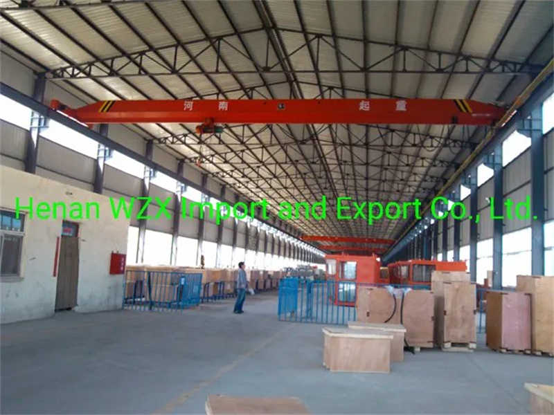 Load Capacity 10t Span 12m Lifting Height 9m Single Girder Overhead Crane