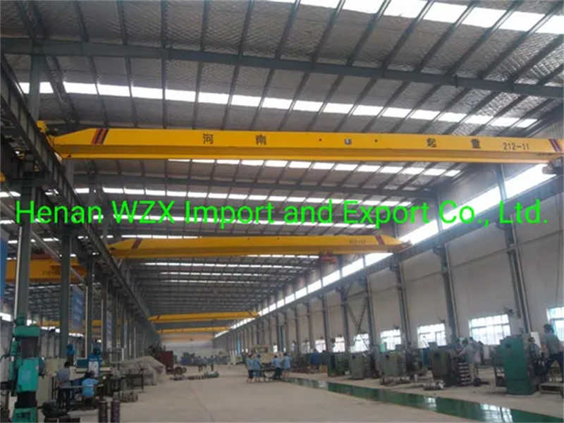 Lifting Height 9m Reliable Single Girder Electric Overhead Crane