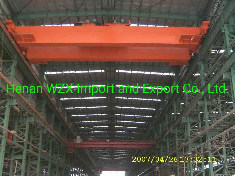 Load Capacity 45t Span 20m Work Group 2m Double Girder Overhead Crane