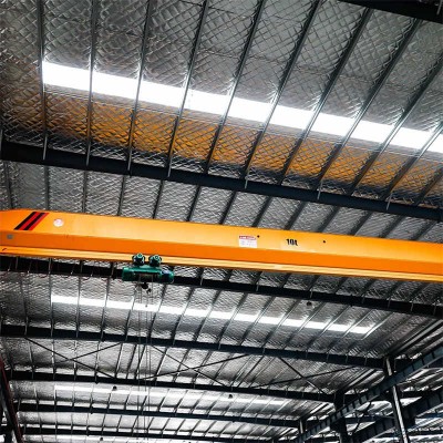 15 Ton high quality ldx type electric hoist single beam bridge crane