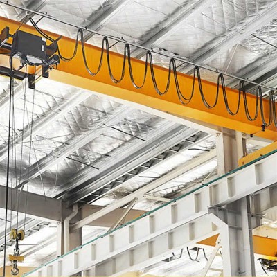 20T Capacity Single Girder Overhead Crane for Workshops Bridge Cranes