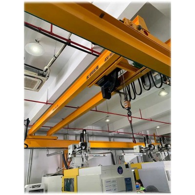 10ton Lifting Equipment Double Girder Overhead Crane with Wire Rope Hoist